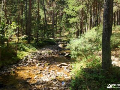 Pesquerías Reales-Valsaín,Río Eresma;escapadas por madrid mapas senderismo senderismo rutas sende